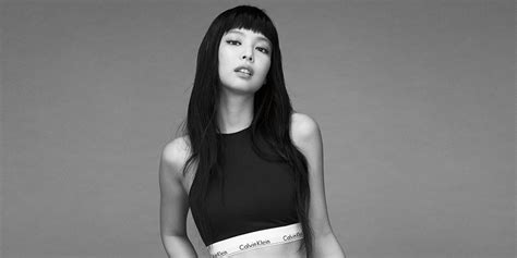 Blackpinks Jennie Kim flaunts her cleavage in racy Calvin Klein ...